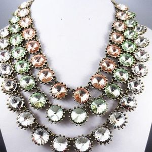 J. Crew Venus Flytrap necklace violet